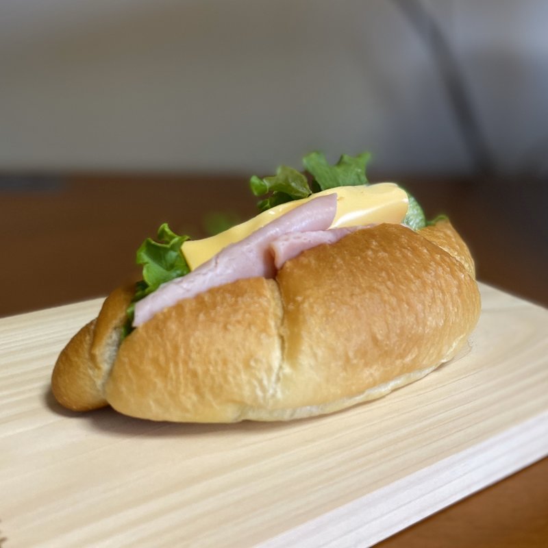 塩パンサンド ハムチーズ(ベーカーシェフ 名西店)