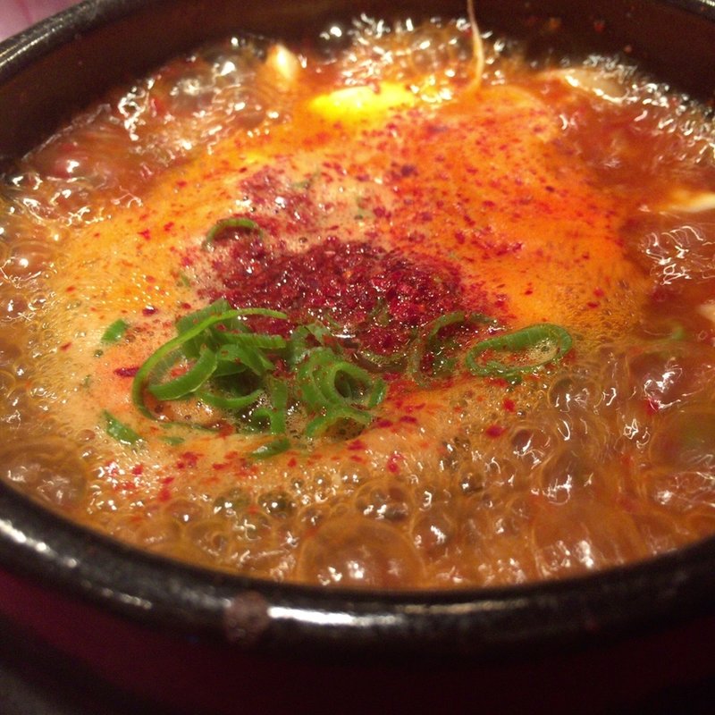 スンドゥブチゲ(スンドゥブキッチン　どんがら)