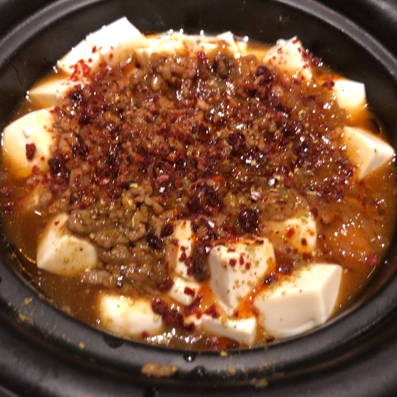 四川風麻婆豆腐定食(月の宴　大崎西口駅前店)