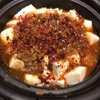 四川風麻婆豆腐定食(月の宴　大崎西口駅前店)
