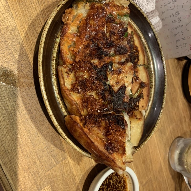 チーズちぢみ(うどん麺蔵 ゆうのや)