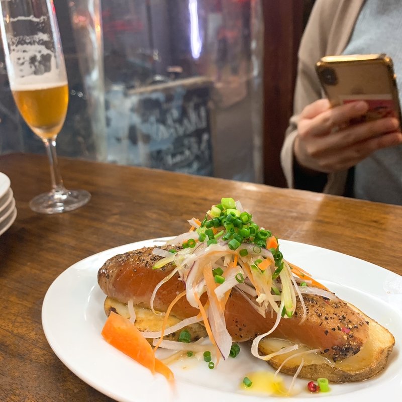 サーモンのミキュイ(ピッツェリア・ダ・タサキ 金町店)