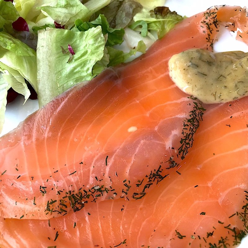 スモークサーモン(IKEAレストラン 新三郷店)