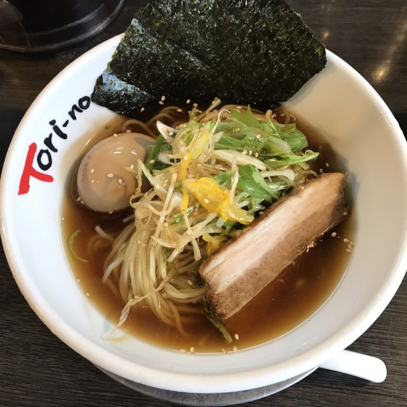 冷やし醤油ラーメン(とりの助 新天地店 )