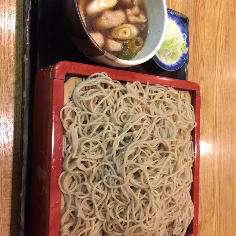 元祖 鴨せいろ（国産鴨肉）(長寿庵)