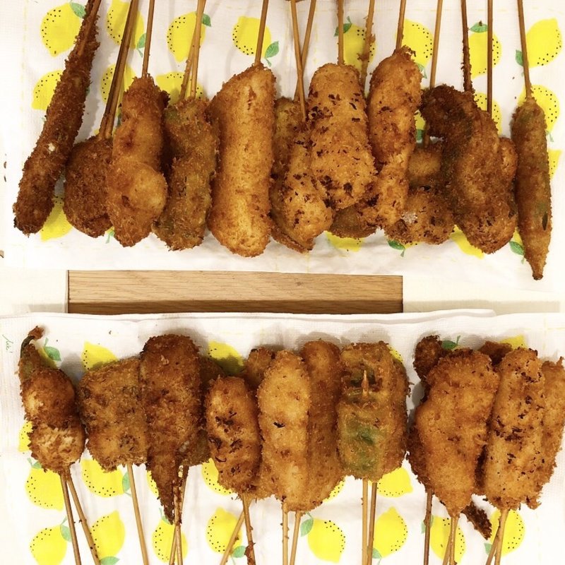 家で楽しむ串揚げセット(あいよっ丸太町府庁前店)