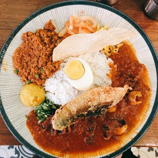 週替わりカレー×キーマカレー