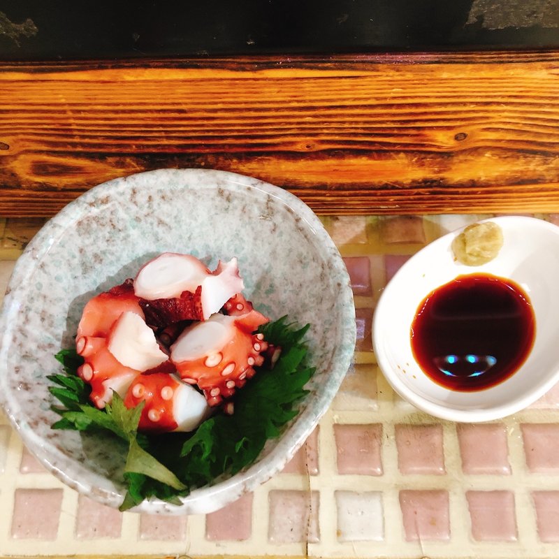 たこの刺し身(よってけ)