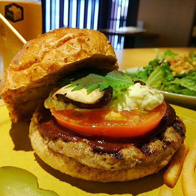 【週末】SVB京都バーガーセット(スプリングバレーブルワリー京都)