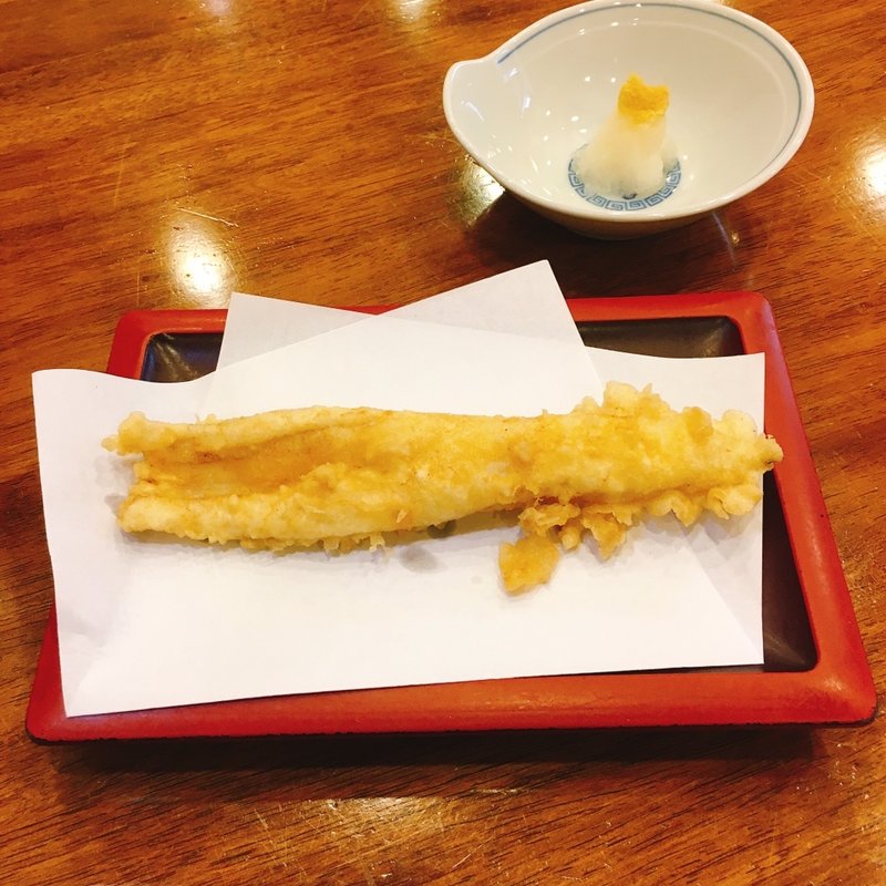 穴子天ぷら(天兵)