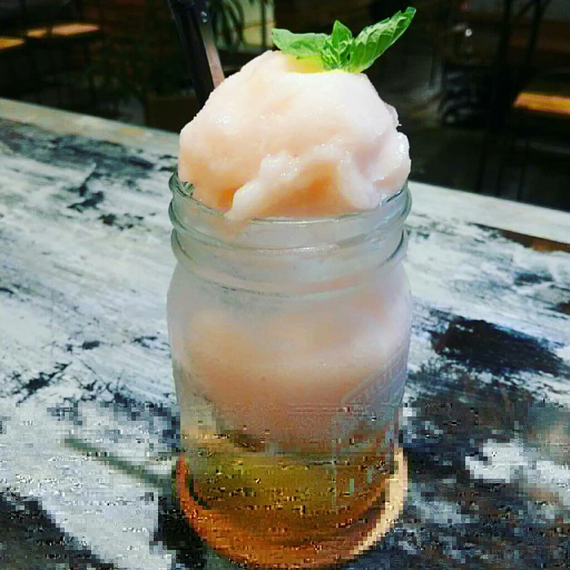 尾道ももシャーベットソーダ(Upit)