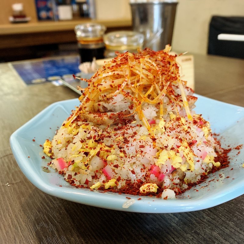 辛ネギ背脂炒飯(中華　味一 )