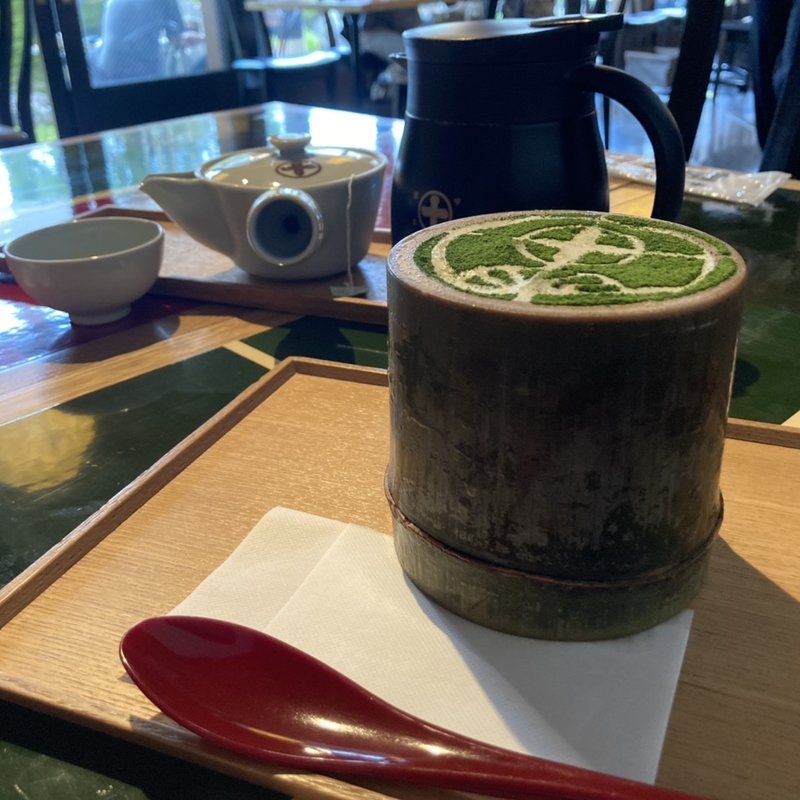 抹茶パフェ(中村藤吉　平等院店)
