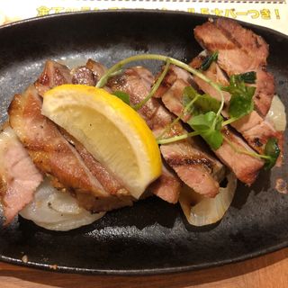 ポークステーキ定食(MEAT&WINE ワインホールグラマー　大崎)