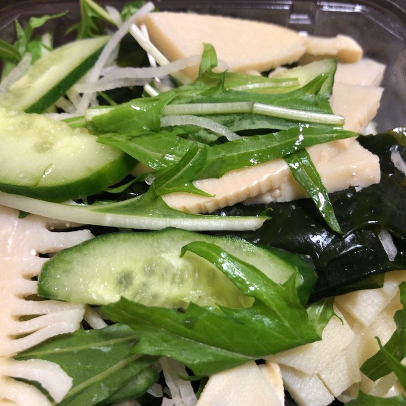 たけのこと三つ葉の和物(柿安ダイニング 新宿伊勢丹店 （Kakiyasu Dining）)