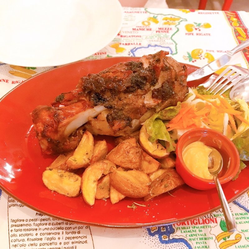 豚スネ肉のロースト(アル ムローン)