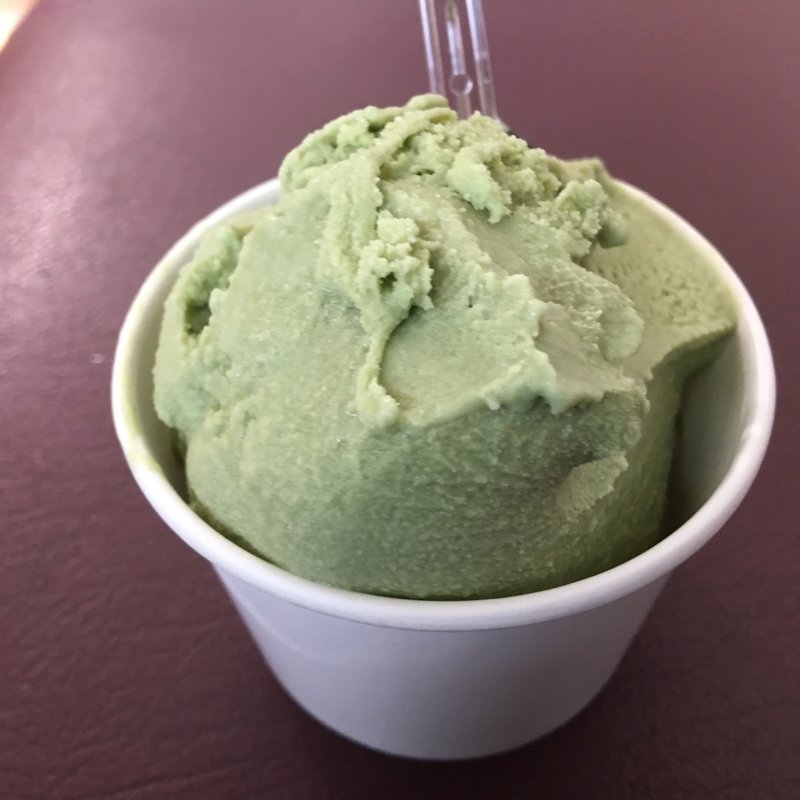 くわ茶アイス(道の駅かわさき)