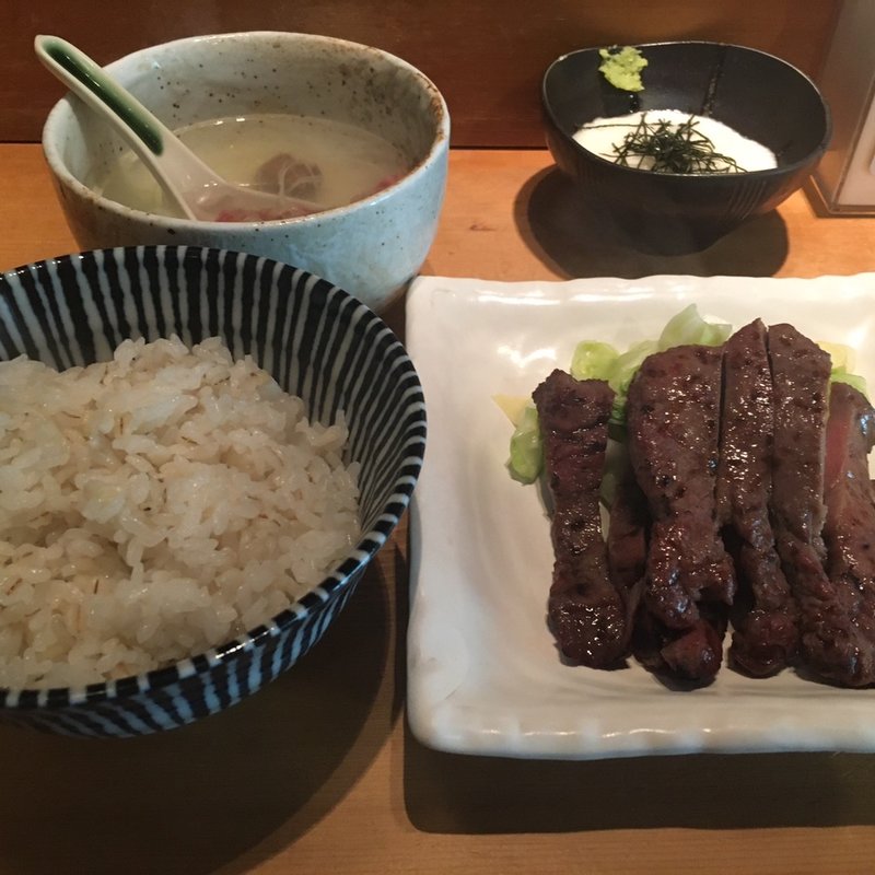 一徹定食（とろろ付き）(牛たん一徹)