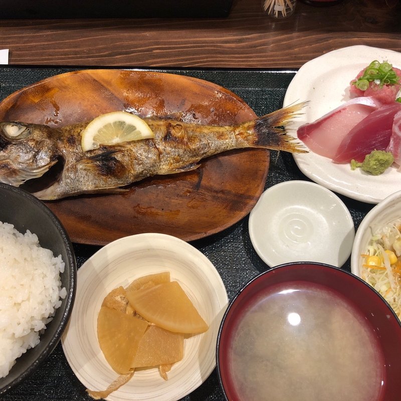 黒むつ塩焼(銀座漁港 快海)