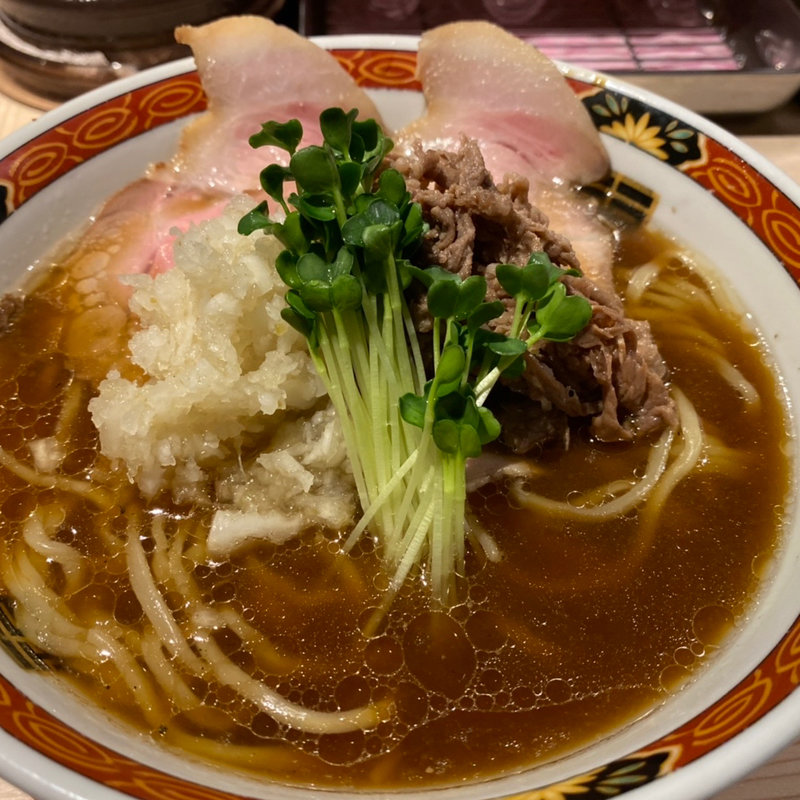 牛おろし中華そば(YAMACHAN)