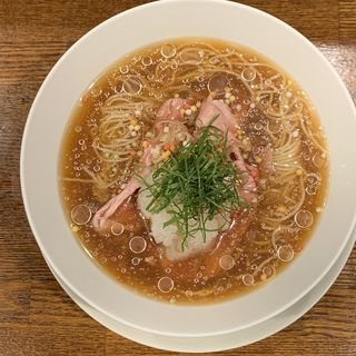 限定　冷やし醤油拉麺(鳴龍 （NAKIRYU）)