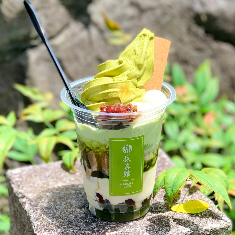 抹茶館パフェ(MACCHA HOUSE 抹茶館)