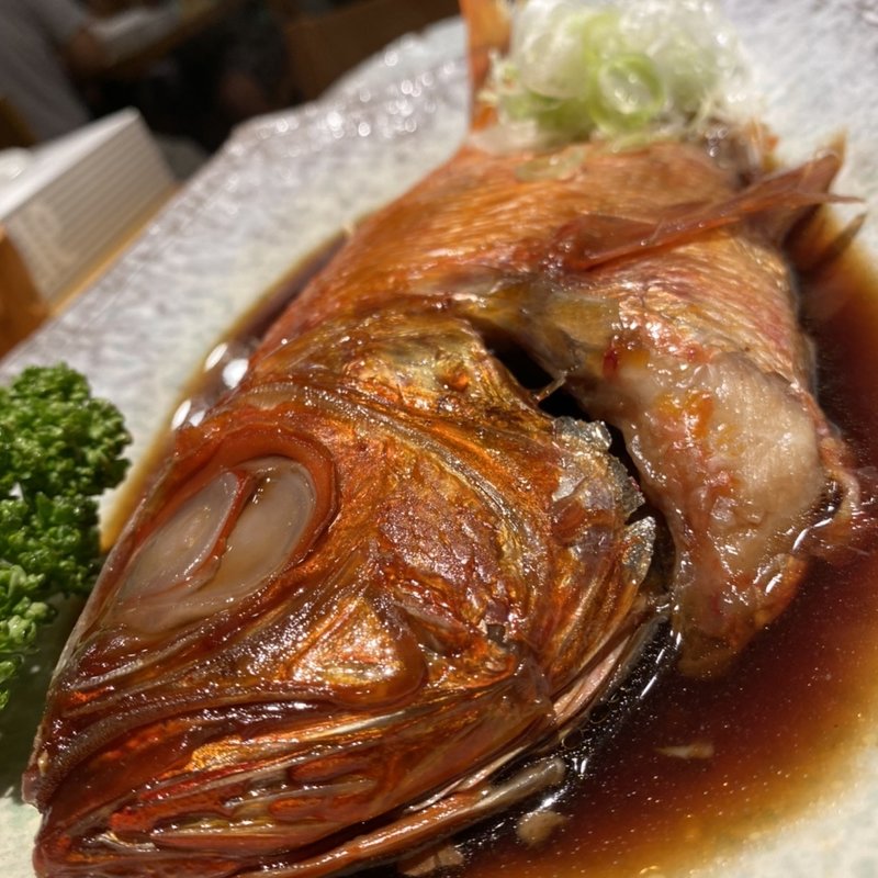 金目鯛の煮付け(魚河岸 丸天 魚河岸店)