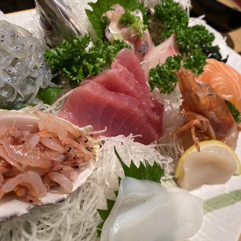 金塊刺身定食(魚河岸 丸天 魚河岸店)