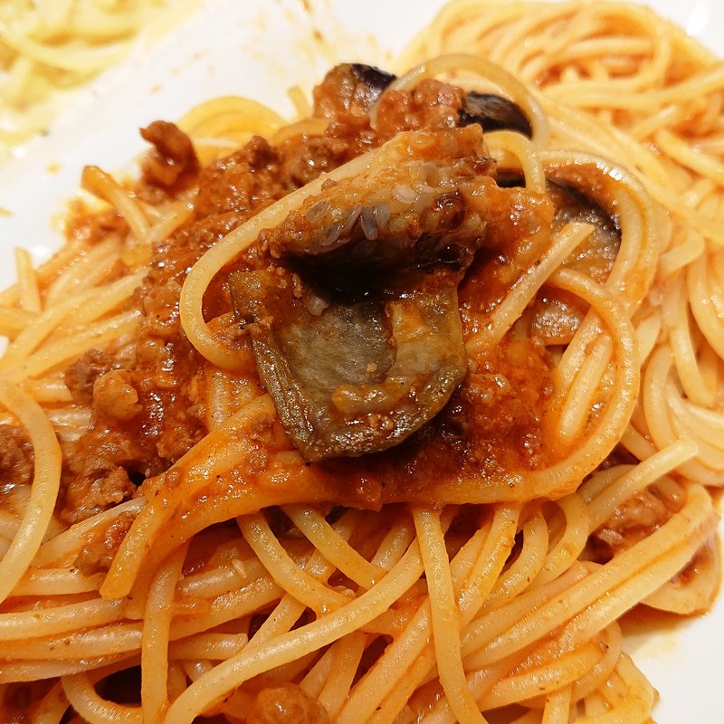 茄子のボロネーゼ(ラパウザ アトレ川崎店)