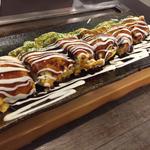 とんぺい焼き(鉄板焼 もんじゃ焼 ひいろ )