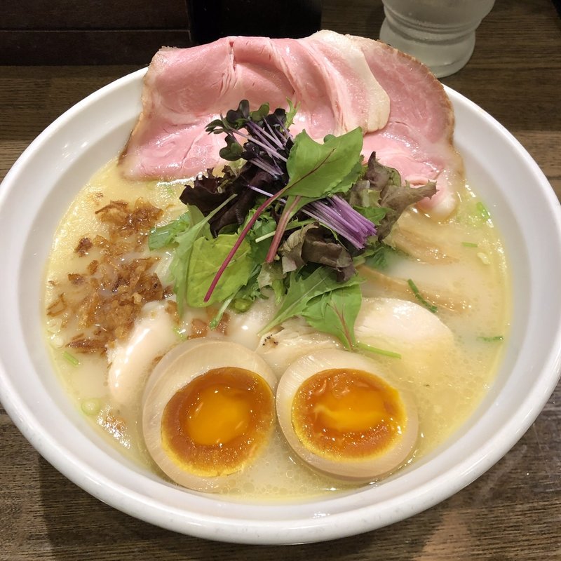 福島鶏白湯（特製）(麺屋 信成)