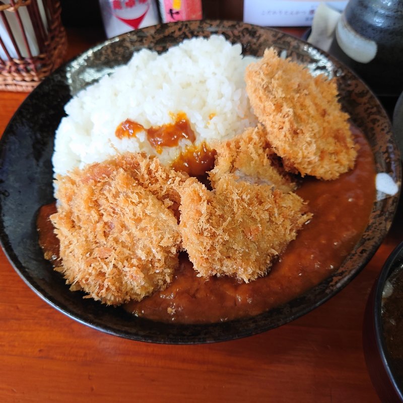ヒレカツカレー大盛(勝時)