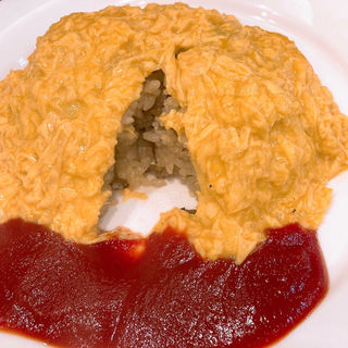 きのこのオムライス(サモアール 馬車道店)