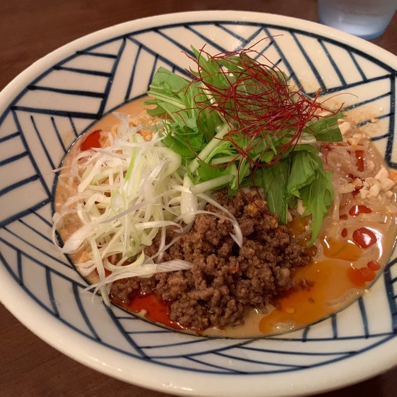 ランチ限定　ひやし坦々麺(海居人)