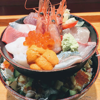 築地場外丼(刺身BAR 河岸頭 （かしがしら）)