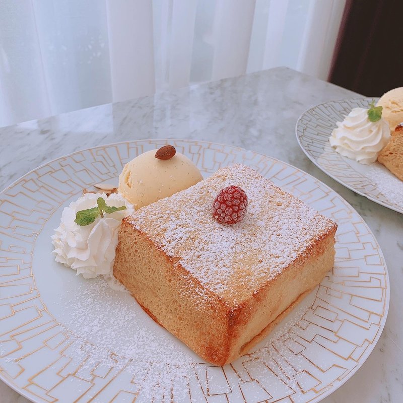 アールグレイフレンチトースト(Salon de Louis Jewelry Cafe)