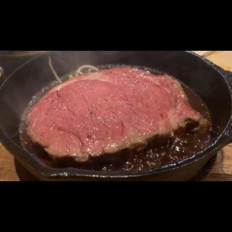 片面焼きVAMOSステーキ(pit master VAMOS 梅田)