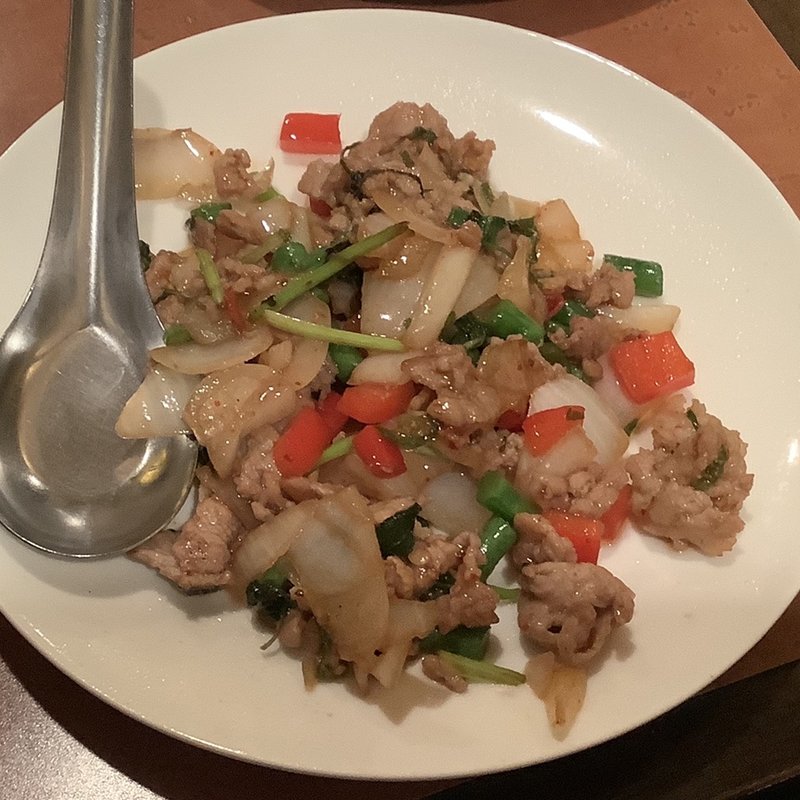 ガパオ葉炒め(豚)ハーフサイズ(Tha Chang 仙台店（たーちゃん）)