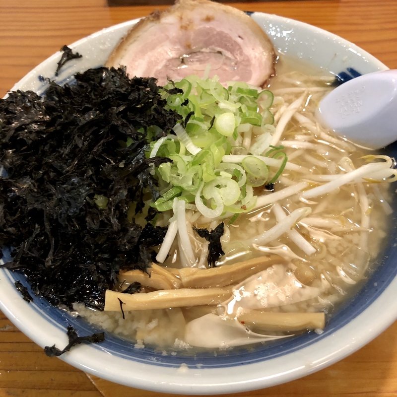 黒ばらのりラーメン(こってりらーめんGita)