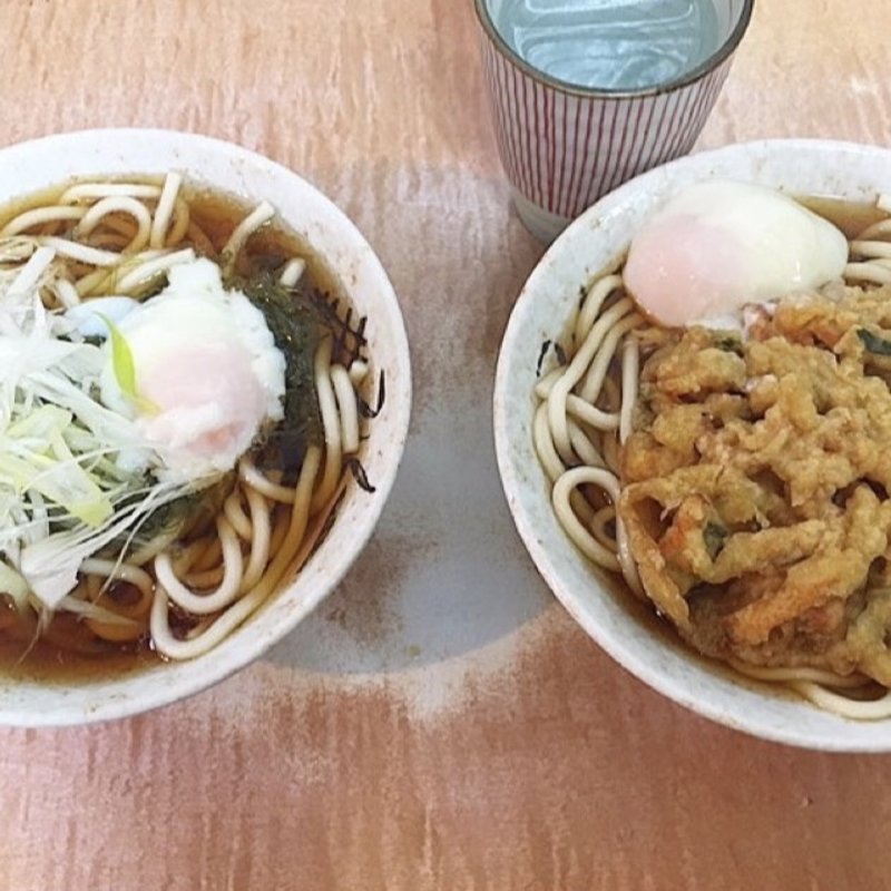 天ぷらうどん(肉そば・肉うどん 南天 本店)