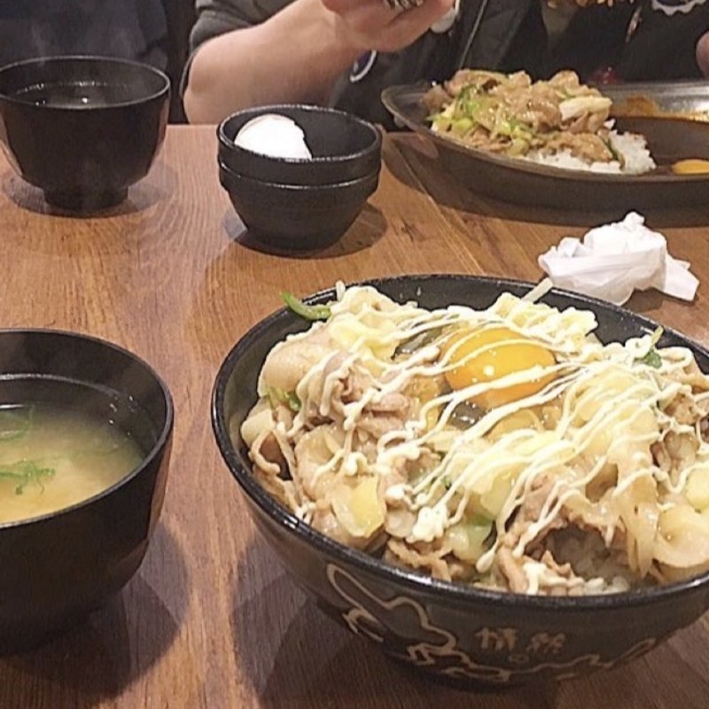 塩すた丼(伝説のすた丼屋 池袋店)