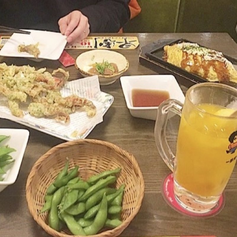 キャベツたっぷりとんぺい焼(白木屋 要町駅前店)