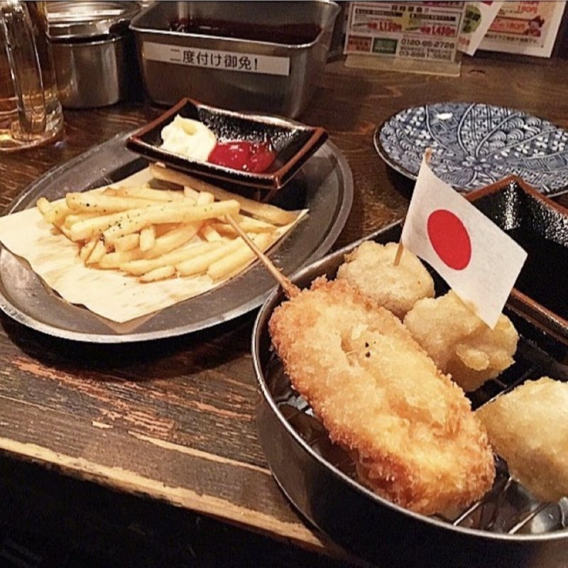 鶏唐揚(薄利多賣半兵ヱ 歌舞伎町一番街焼肉安楽亭のビルの5階店)