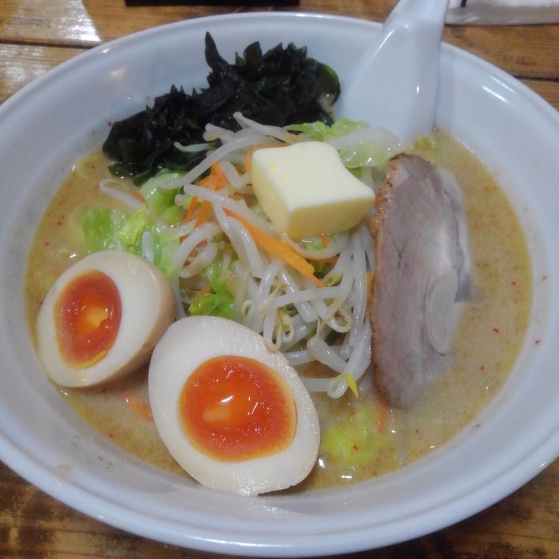 味噌スタミナらーめん(いちばん 前沢店 )