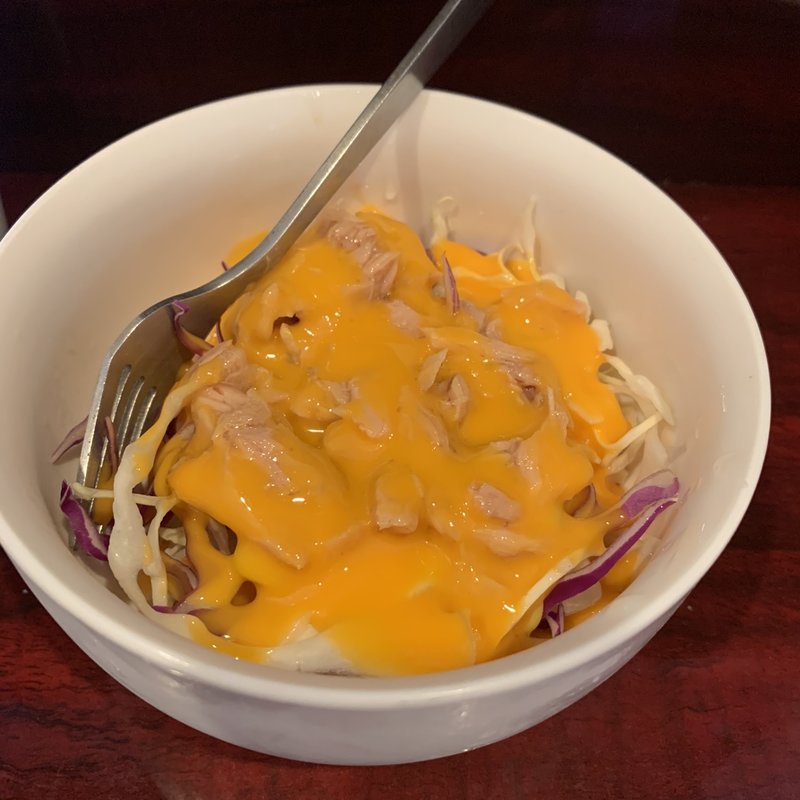 ツナコーンサラダ(日乃屋カレー 小滝橋通り店)