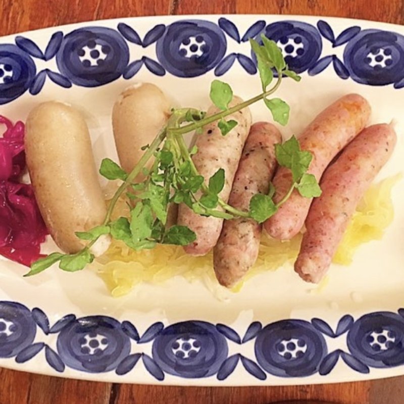 自家製ソーセージの盛り合わせ(つばめグリル 品川駅前店)