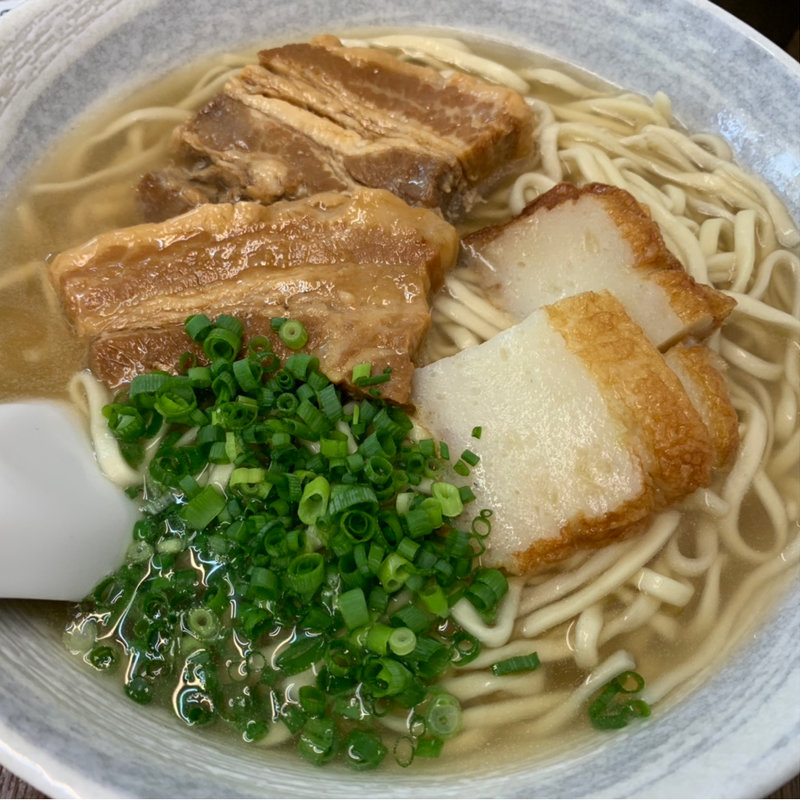 三枚肉そば(天馬 )