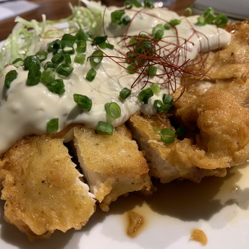 チキン南蛮ランチ(怪獣酒場 新橋蒸溜所)