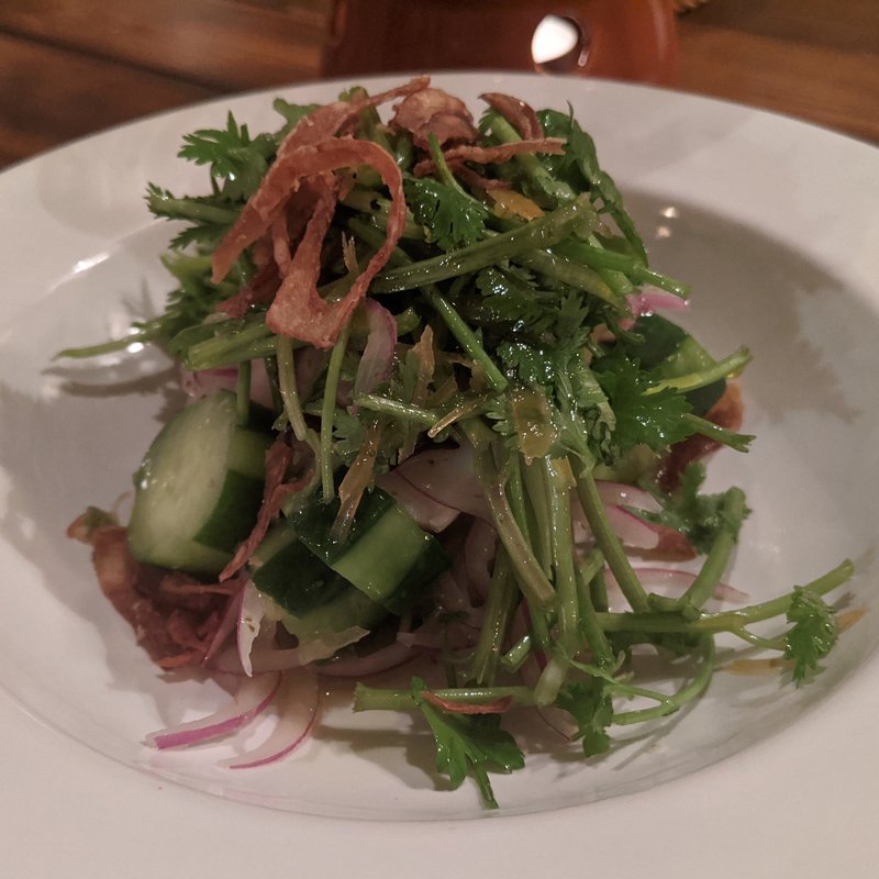 水ダコとキュウリのセビーチェ(御徒町ワイン食堂パパン)