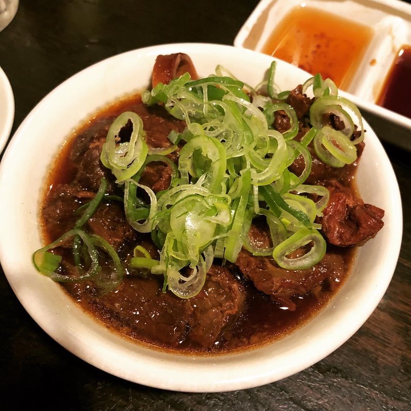 馬スジ煮込み(剛呑)